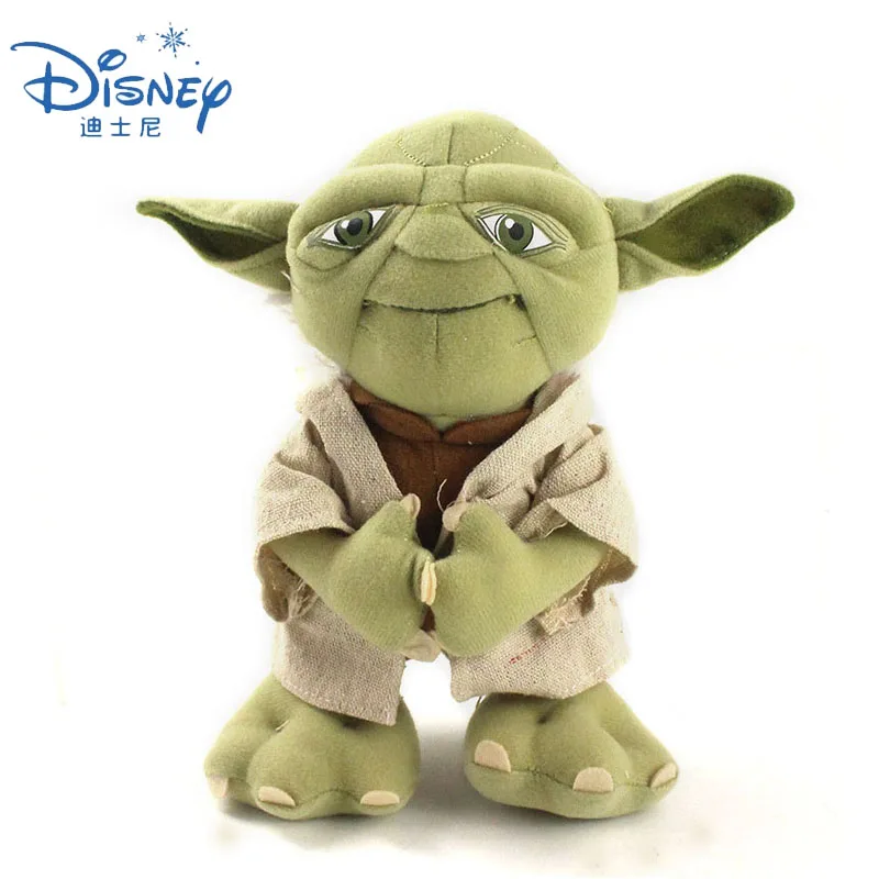 Disney Filmov Star Wars Baby Yoda Plišastih Lutke Srčkan Mehko Polnjene 22 cm Bombaž Peluche Igrače, Risanke Kawaii Otroke Božič Darilo