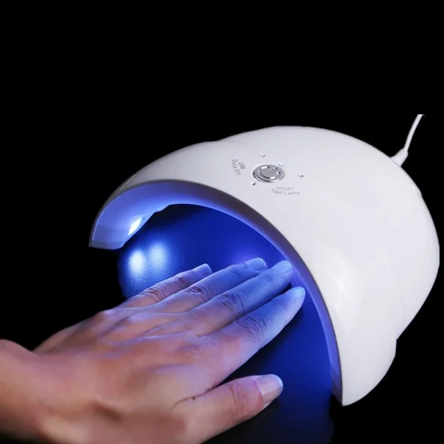 ENNKE 18W Lak za Lase UV LED Quick Dry Prenosni Nohtov Lučka Bela Svetloba Auto Senzor za Gel za Sušenje poljskih 9 led USB Napajanje