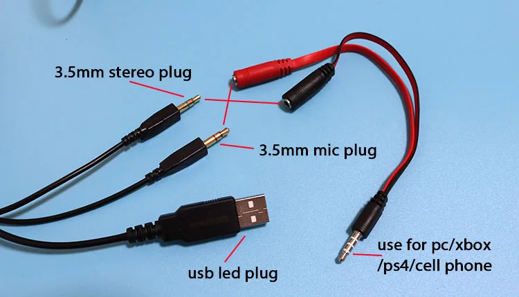 Gaming Slušalke Slušalke & Slušalke z Mikrofonom blagovne Znamke Somic Original igralec 3,5 mm USB 301