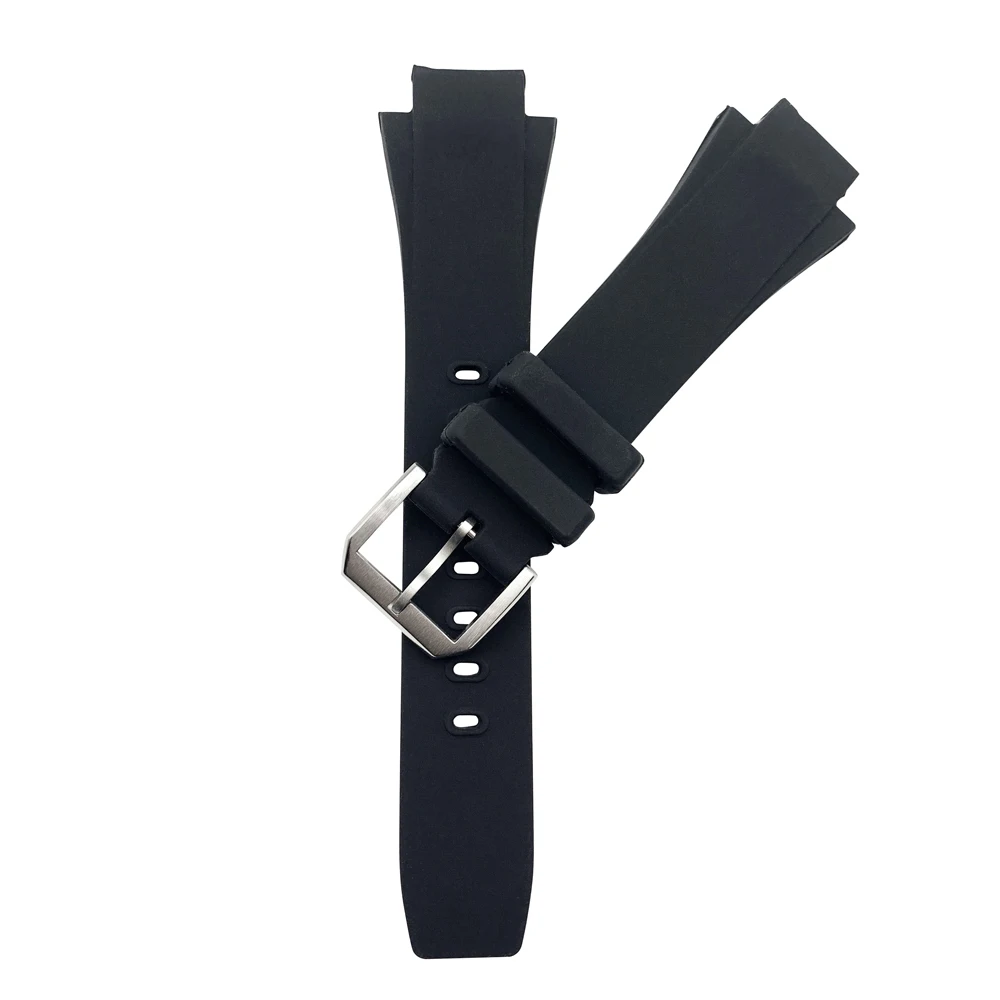 Gume watch trak silikonsko zapestnico manšeta moških watchband Konveksna vmesnik Široko 26x16mm ročne band za iw354807 371918