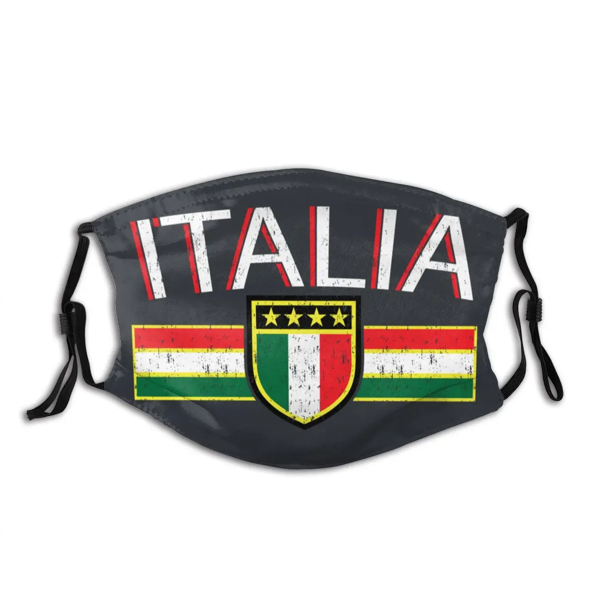 Italija italijansko Zastavo Non-Enkratno Usta Masko s filtrom Proti Meglica, Prah Masko za Zaščito Masko Respirator Usta Žarilna