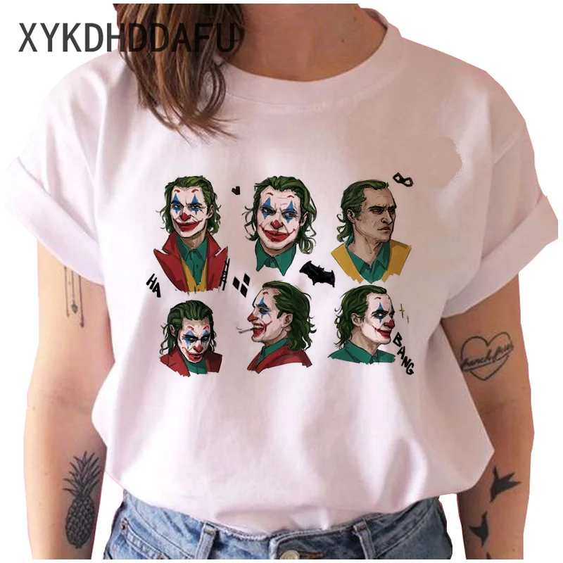 Joker Majica s kratkimi rokavi Moški/ženske Groza Smešno T-shirt, So Vonj Zdaj Harajuku Tshirt Vrh Tee Srajce Moški Ulzzang Estetske Tiskanja