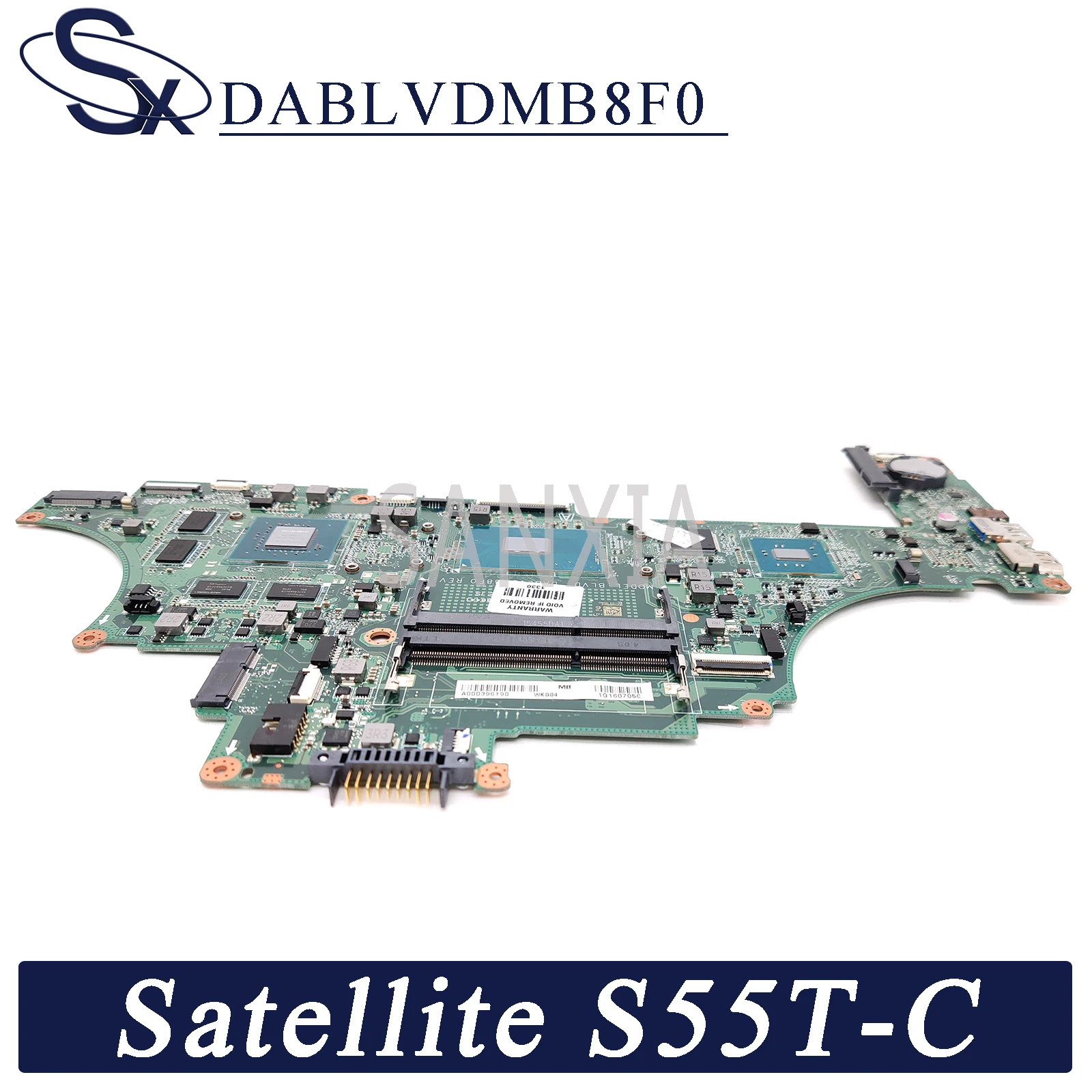 KEFU DABLVDMB8F0 Prenosni računalnik z matično ploščo za Toshiba Satellite S55T-C S55T-C5 original mainboard I7-6700HQ GTX950M