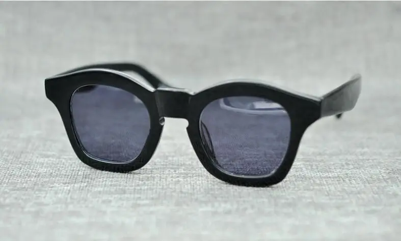 LKK UNISEX Ročno Japonski vintage moda polarizirana sončna očala z nepravilnimi sunglassesmen je sončna očala