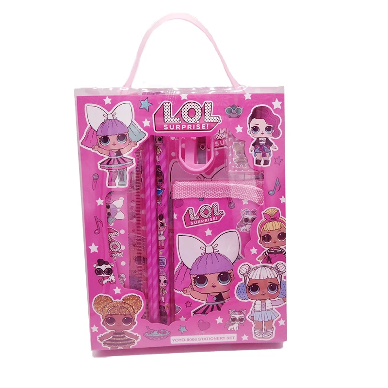 LOL Presenečenje Lutke Šolske Potrebščine lols presenečenje dejanje lutke igrače tiskovine kompleti za dekle darila