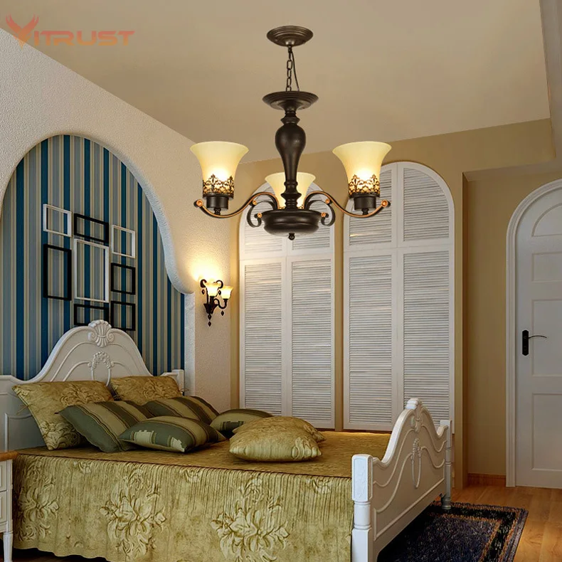 Luksuzni domov Lestenci retro ustvarjalne jedilnico lestenec luči za spalnica, spalnica, dnevna soba hotel luči