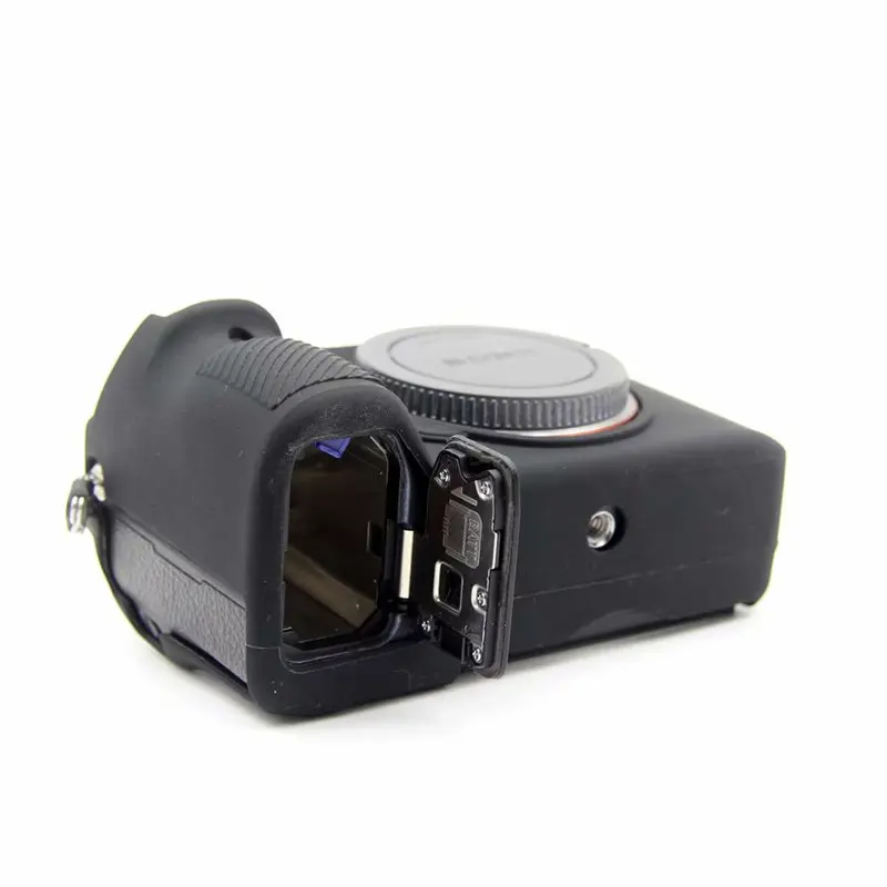 Mehke Silikonske Gume Fotoaparat Telo Primeru Pokrovček Za Sony A9 A7RIII A73 A7RII A72 A6000 A5100 A5000 A6300 A6500 RX100III IV IIV