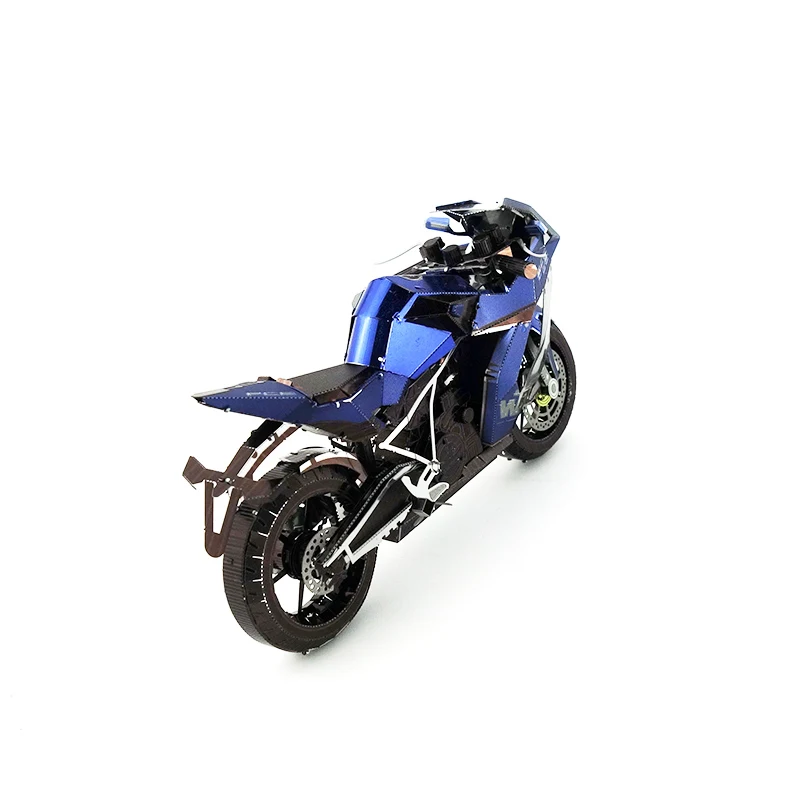METLHEAD Kovinski Puzzle Vozil Off Road Motocikla Model DIY 3D Lasersko Rezanje Jigsaw Darila za Prijatelje, Za Otroke, Izobraževalne Igrače