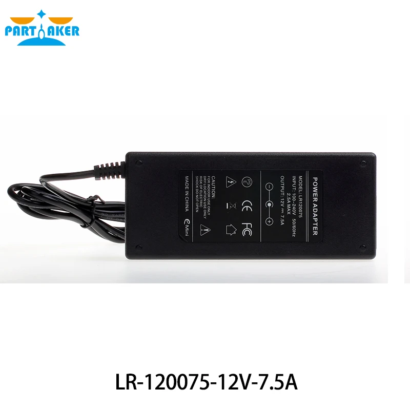 Mini power adapter 12V7.5A stabilno nazivna moč 90W LR120075