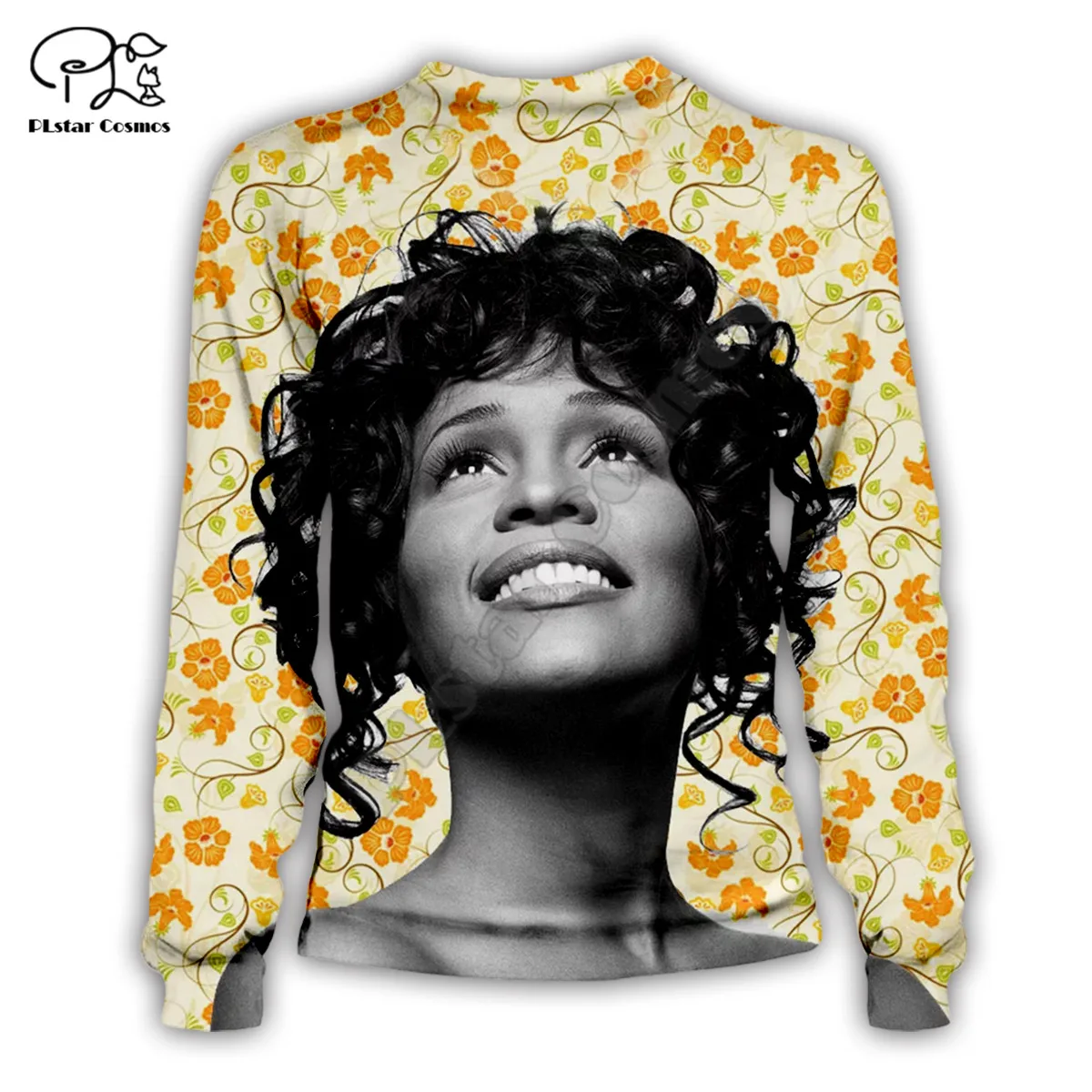 Moda Whitney Houston hoodies 3D natisne Majica Hoodie Harajuku Jeseni Ulične ženske sovražnik moških Športna Trenirka