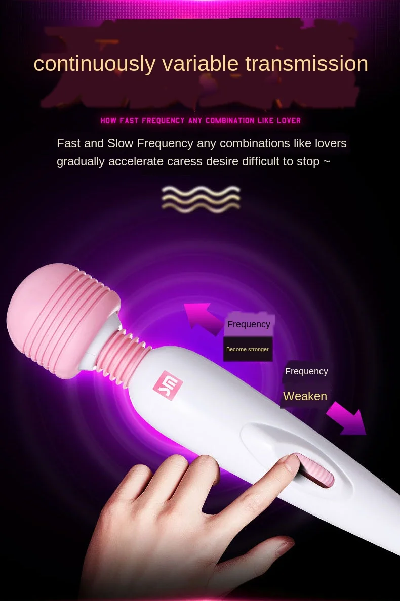 Močan Klitoris Vibratorji USB Polnjenje Čarobno Palico AV Vibrator Massager Spolno Wellness Erotično Sex Igrače za Ženske Odraslih Izdelka