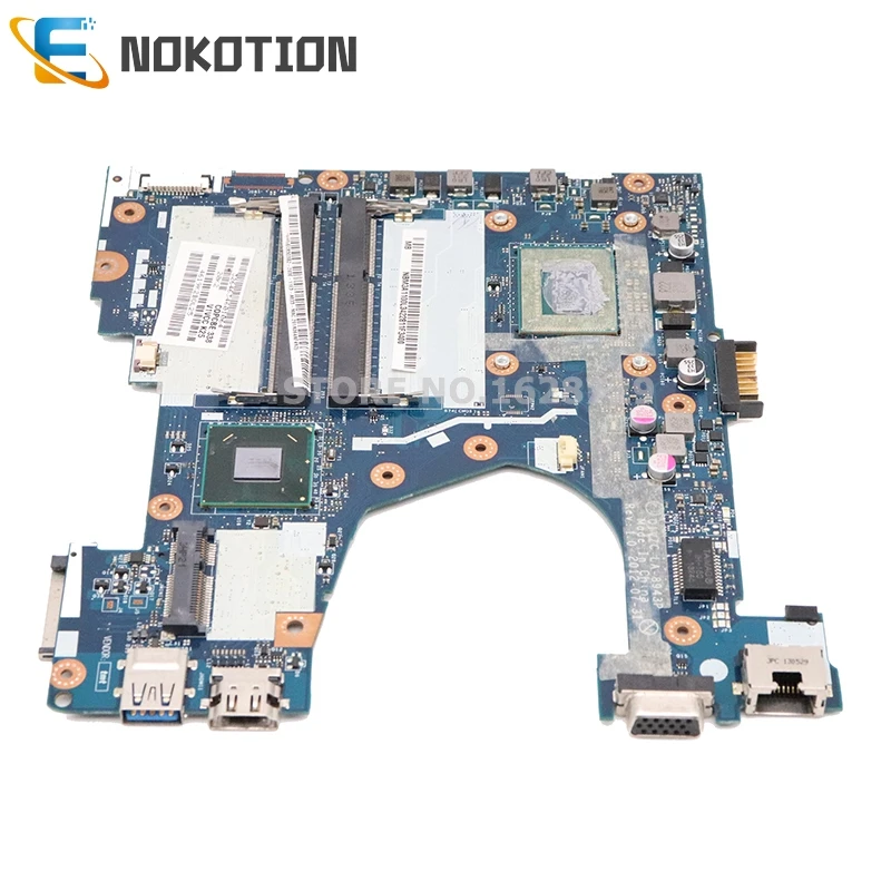 NOKOTION Za Acer aspire v5-131 v5-171 prenosni računalnik z matično ploščo NBM3A1100L Q1VZC LA-8943P Mainboard I5-3337U CPU DDR3