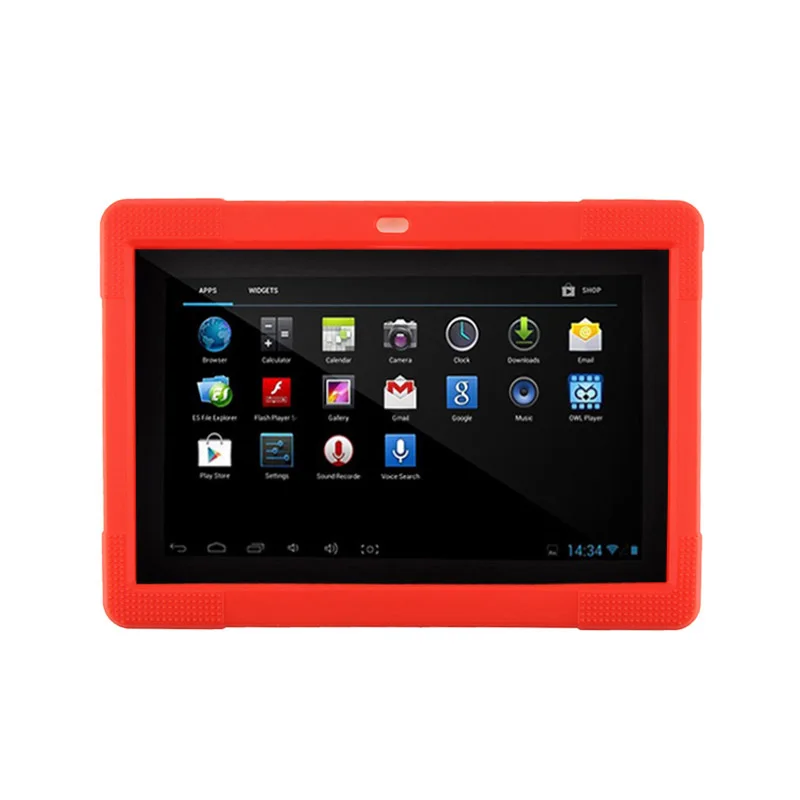 Novo 10.1 palčni Silikona Primeru Tablet Kritje za Zavihek MTK8752 K107 S107 MTK6592 3G 4G Tablet DOM668