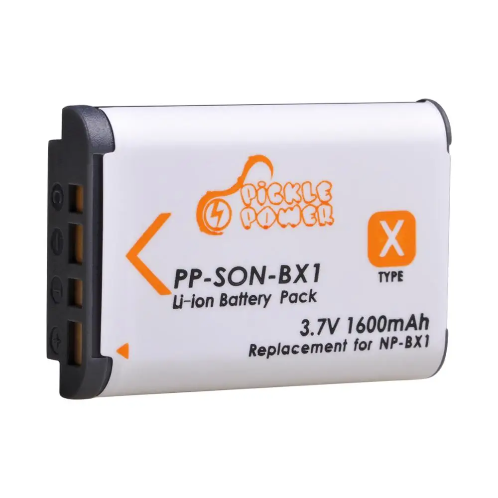 Novo 1600mAh NP-BX1 NP BX1 Baterija za Sony DSC RX1 RX100 M3 M2 RX1R WX300 HX300 HX400 HX50 HX60 HX80 HX90V FDR X1000V X1000VR.
