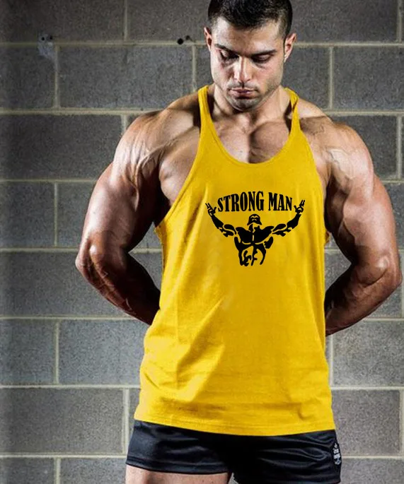 Novo Bodybuilding Stringer Tank Zgornji del Moški Oblačila za Fitnes Gym blagovne Znamke Mišice Uvježbavanje telovnik Bombaž Regatas Masculino Brezplačna dostava