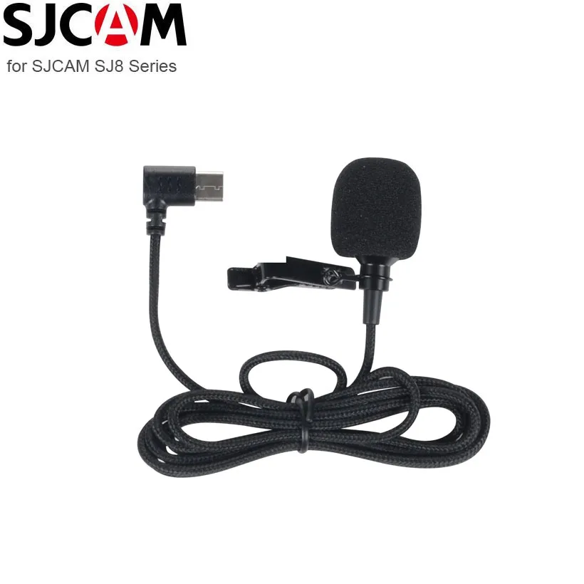 Original SJCAM SJ8 Serija dodatna Oprema Zunanji Mikrofon Za SJ8 Pro / SJ8 Plus / SJ8 Zraka delovanje Fotoaparata