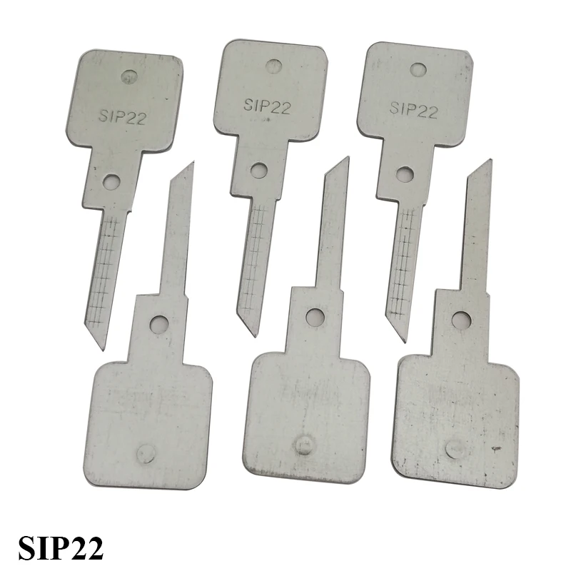 SIP22 lishi tipko plošče z lestvico rezalni zobje za lishi 2v1 locksmith orodja