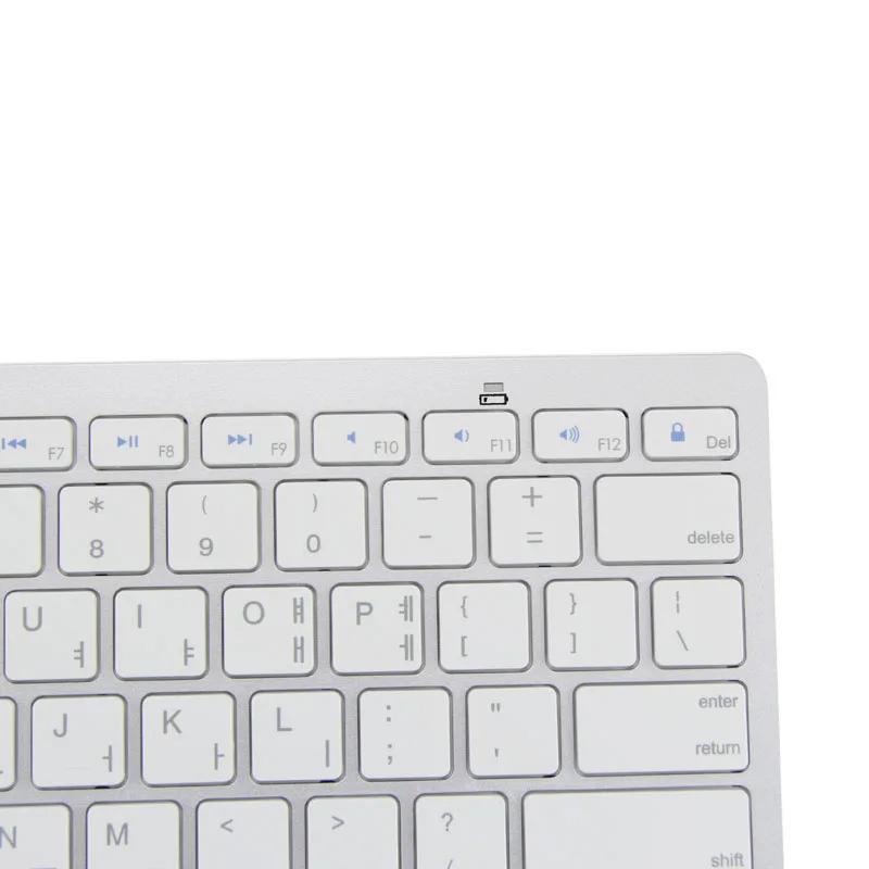 Slim Brezžična Keyboard Layout korejska Različica Za Android, IOS, Windows Tablet UY8