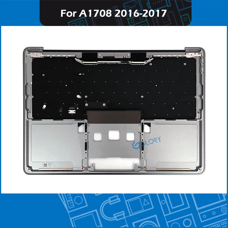 Space siva A1708 Zgornjem Primeru KRALJESTVU Postavitev za MacBook Pro Retina 13
