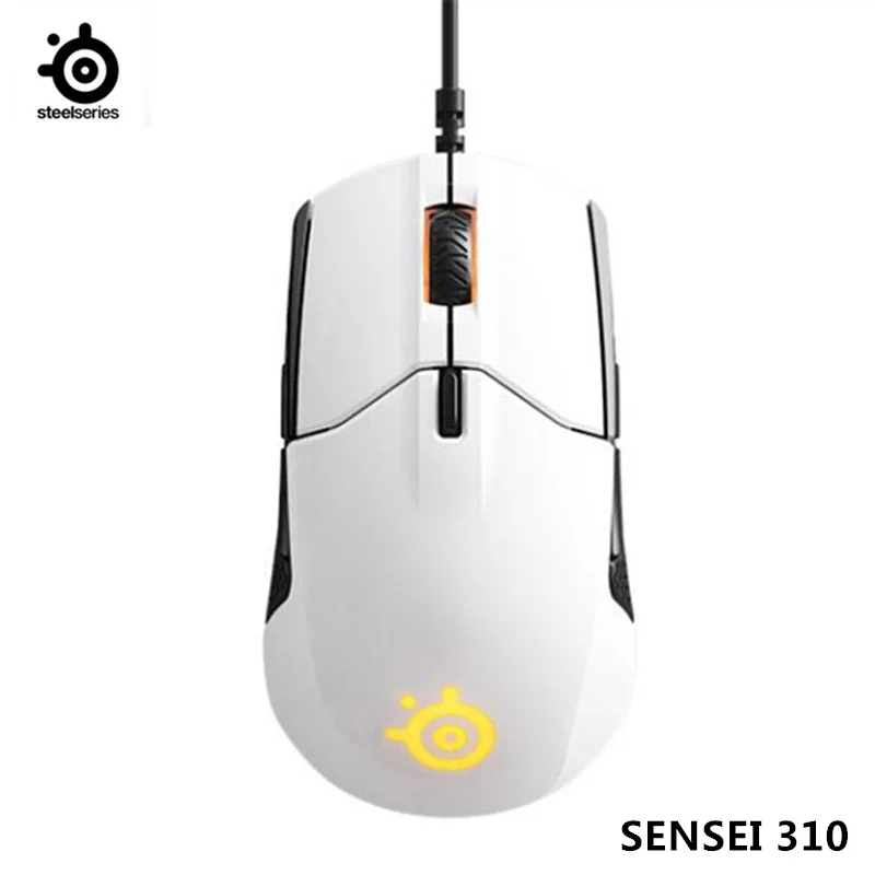 SteelSeries Sensei310 Bela Ogledalo Izdaja Igre Mouse