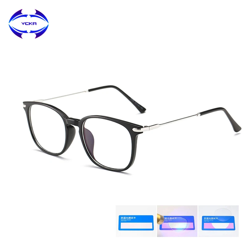 VCKA TR90 Anti Modra Svetloba Blokiranje Očala Ženske Očala za Branje Zaščita Očal, Igranje Računalniških Moških UV400 gafas luz azu