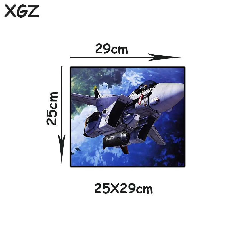 XGZ Zrakoplova HD Meri zelo Velike Mouse Pad Black Zaklepanje Roba Računalnika, Tabela Mat Hitrost Gume Trak Non-slip Stroj Coasters