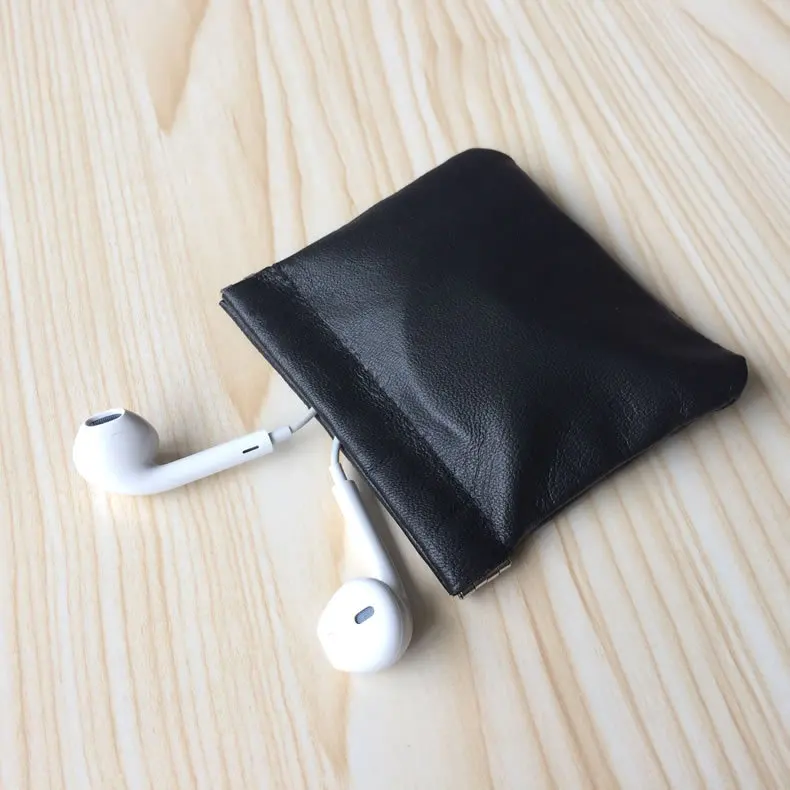 Za Apple Air Stroki Slušalke Vrečko Pravega Usnja Slušalke Primeru Slušalke Torbica Shranjevanje Slušalke Paket Slušalke Accessorie