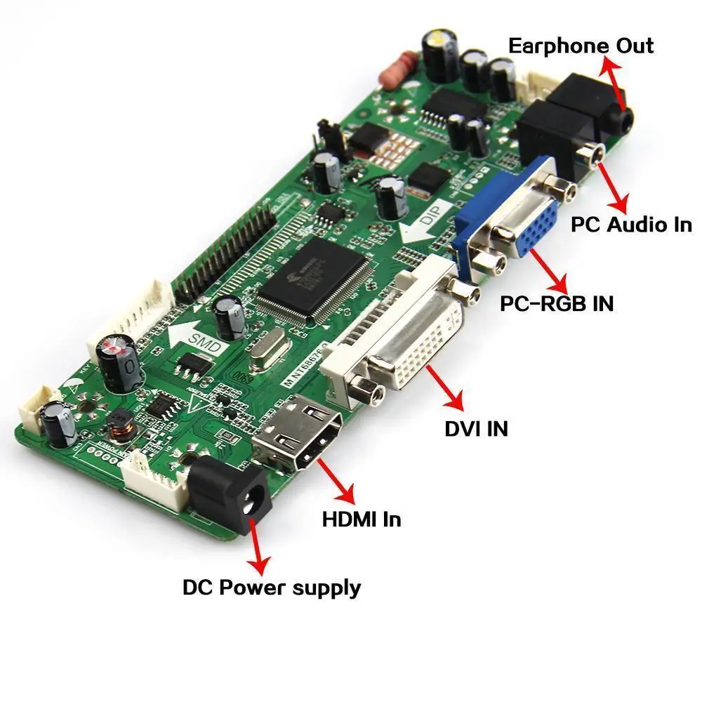 Za M220EW01 V0/V2/V4/V5 M. NT68676 30pin LCD DIY VGA LVDS LED HDMI kit DVI plošča 1680*1050 22.0