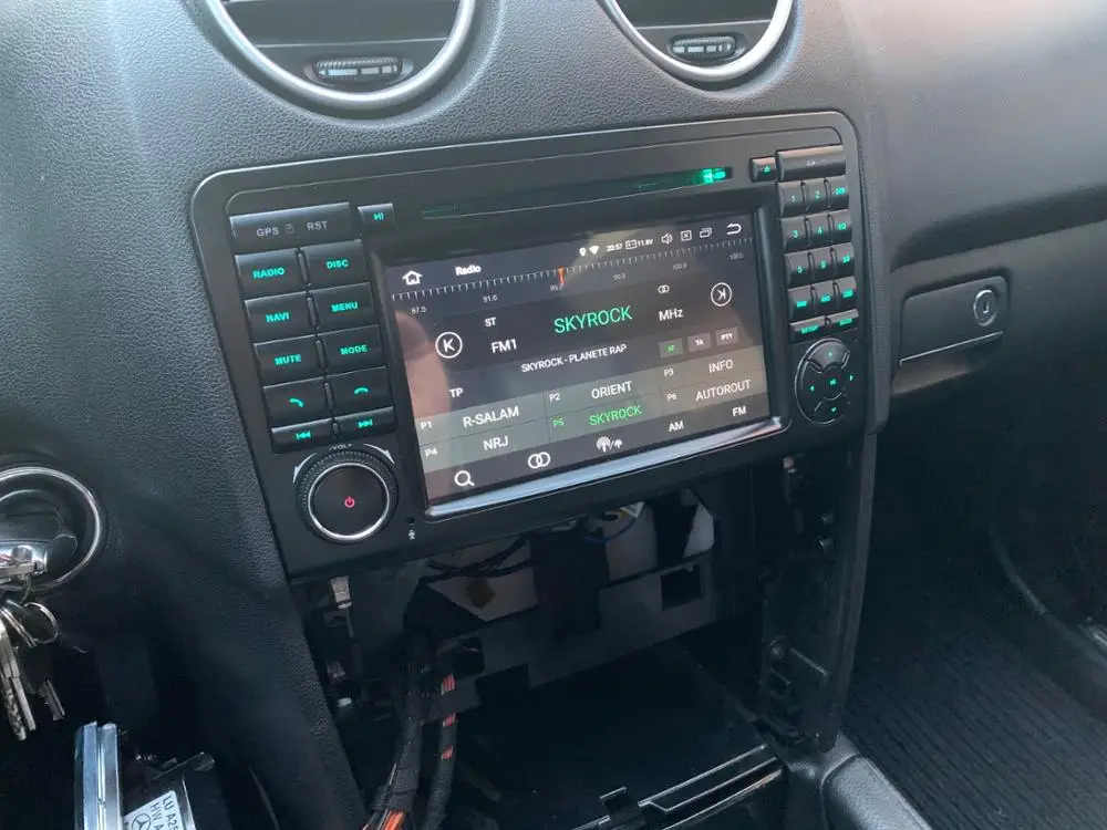 Za Mercedes Benz GL ML RAZRED W164 ML350 ML50 Android Radio Avto večpredstavnostna DVD Predvajalnik, GPS Navigacija Vodja enote za DSP Stereo