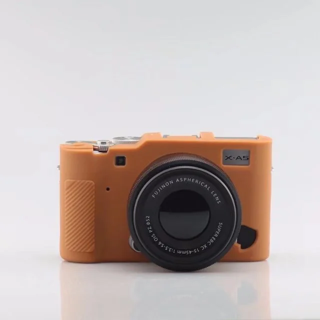 Zaščitni Silikonski Gume, Kože, Ohišje Pokrov za Fuji Fujifilm X-A5 XA5 Fotoaparat vrečko Mehko Primeru