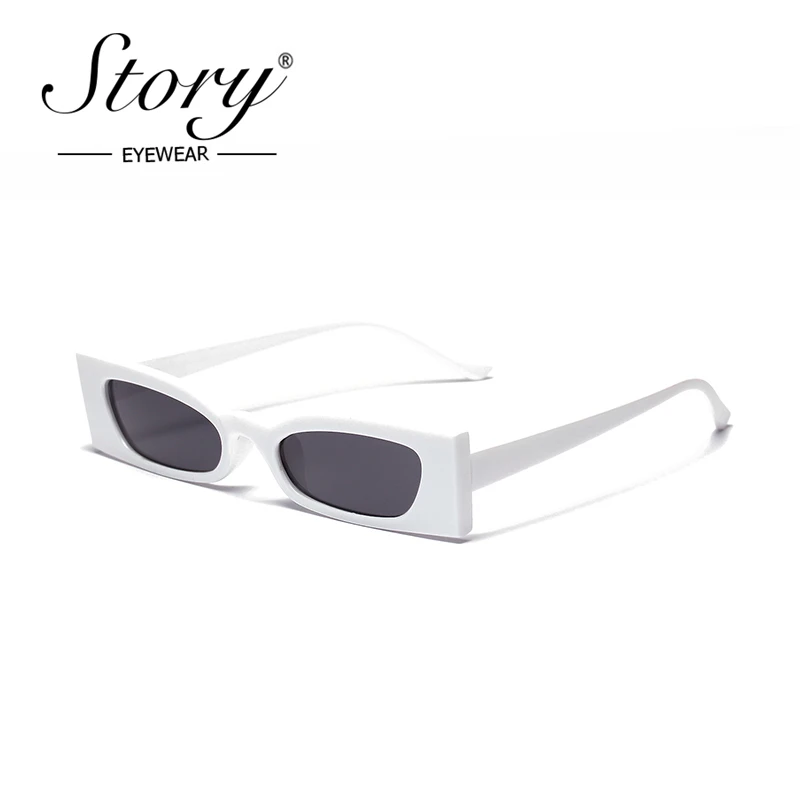 ZGODBA moda kvadratnih sončna očala ženske moški 2019 luksuzne blagovne znamke oblikovalec letnik sladkarije majhen pravokotnik okvir sončna očala odtenki J01
