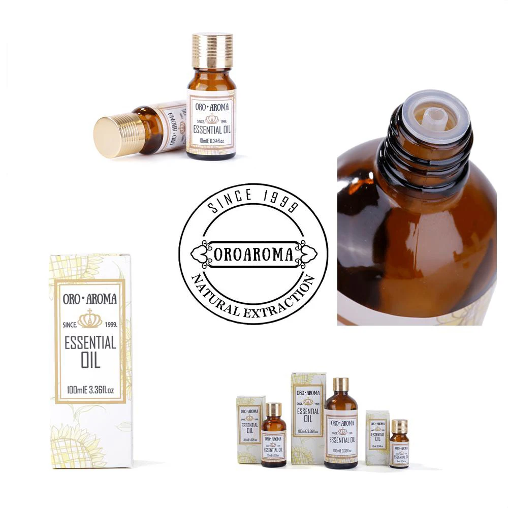 Znane blagovne znamke oroaroma Vanilije Bambusa Peony eterična olja Paket Za Aromaterapevtska Masaža Spa Kopel 10 ml*3