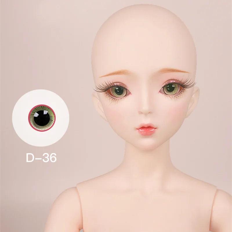 1/3 BJD 14 mm Steklene oči suitale za 60 cm sd Lutka različnih barv diy ličila, dodatki, igrača darilo