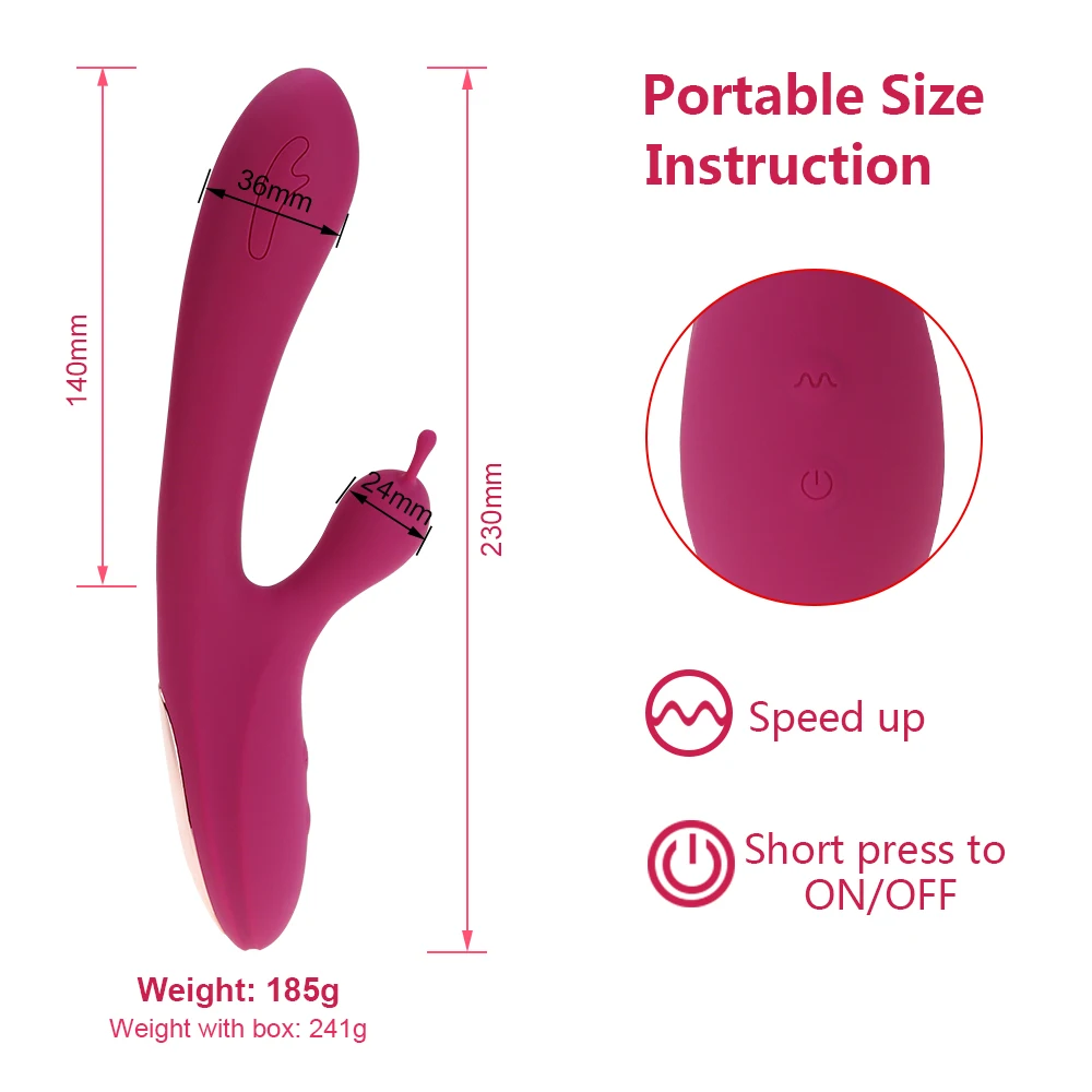 10 Hitrost G Spot Rabbit Vibrator Sex Igrače za Ženske PALOQUETH Vodoodporni Vibrator Vibratorji Mehko Klitoris Igrača Erotics Odraslih Izdelki