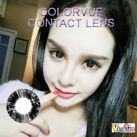 14.50 mm Dolly Big Eye Kontaktne Leče Letno Uporabo Kozmetičnih Očala za Ženske Lepe Učencev Oči lentes de contacto