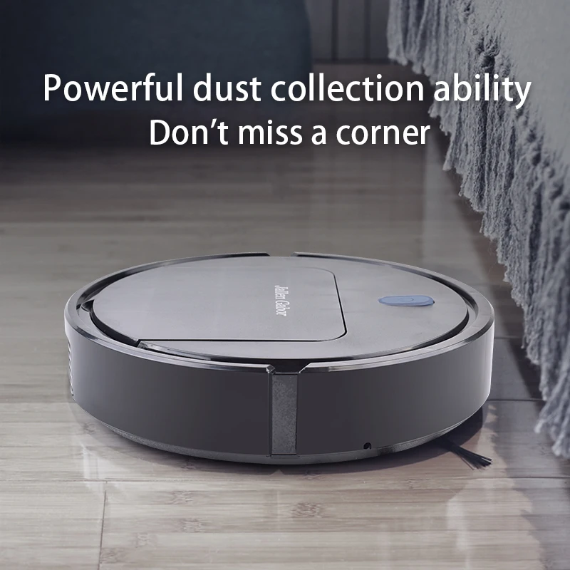 1800Pa Večnamenski Robot sesalnik Doma Sesanje Smart Čiščenje Gospodinjstvo Suho/ Mokro 3-V-1 USB Charge Pometanje Mop