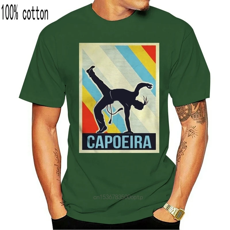 2019 smešno t shirt Letnik Capoeira tshirt tshirt moški tee