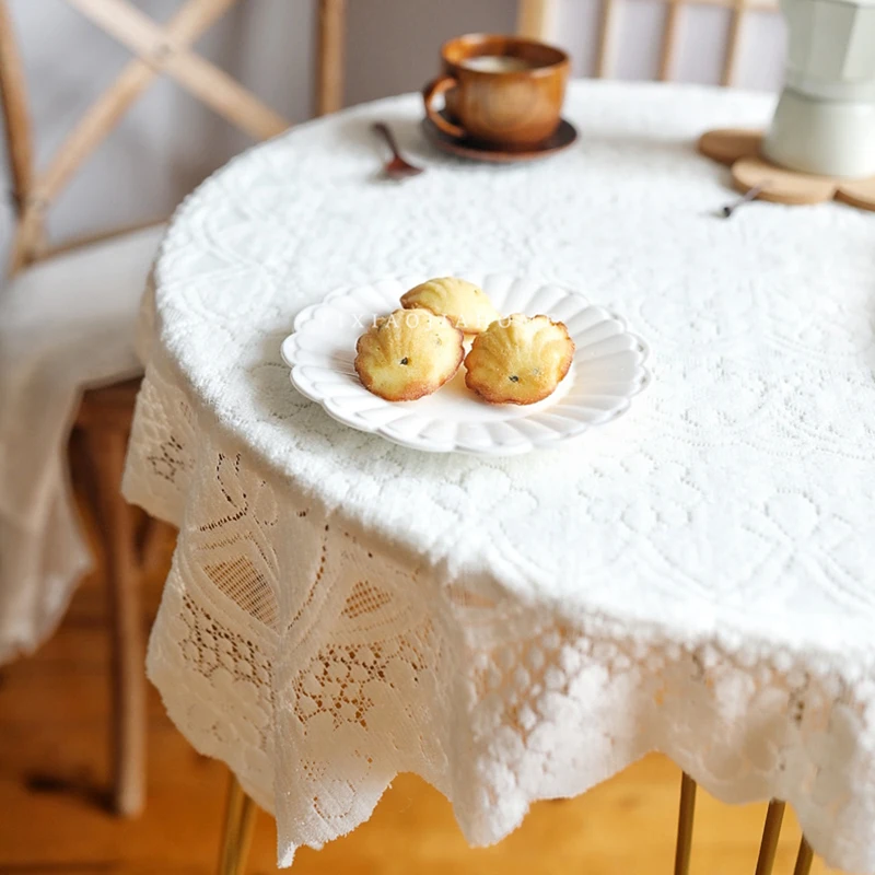 2020new prt za jedilno kava čaj kuhinjsko mizo, pokrov bele bombažne tkanine, čipke cvetlični embroideried kvadratnih placemat doily