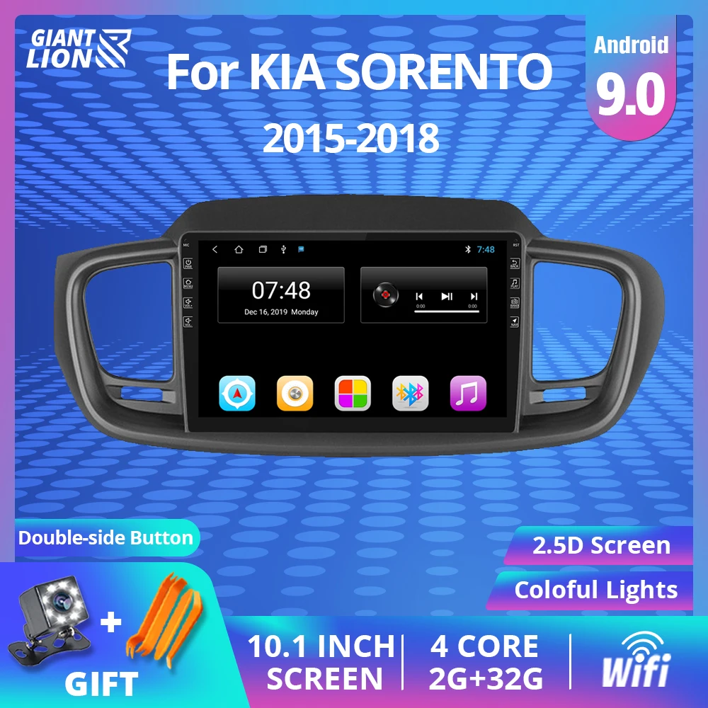 2Din Android 9.0 avtoradia Za KIA Sorento-2018 Avto Navigacija Gps Stereo Multimedijske Video Predvajalnik 2DIN Autoradio DVD Predvajalnik