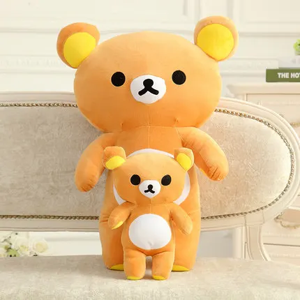 30-80 cm Srčkan Big Bear Kawaii Plišastih Lutka, Polnjene Živali, Igrače Občevanje Medved Anime Lutka za Punco Darilo za Rojstni dan