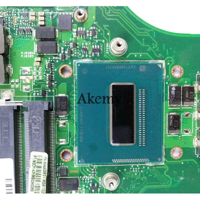AK N550JX Prenosni računalnik z matično ploščo Mainboard Za ASUS N550JV G550J N550J N550JX G550JX Prenosni računalnik z matično ploščo i7-4720HQ CPU GTX950M