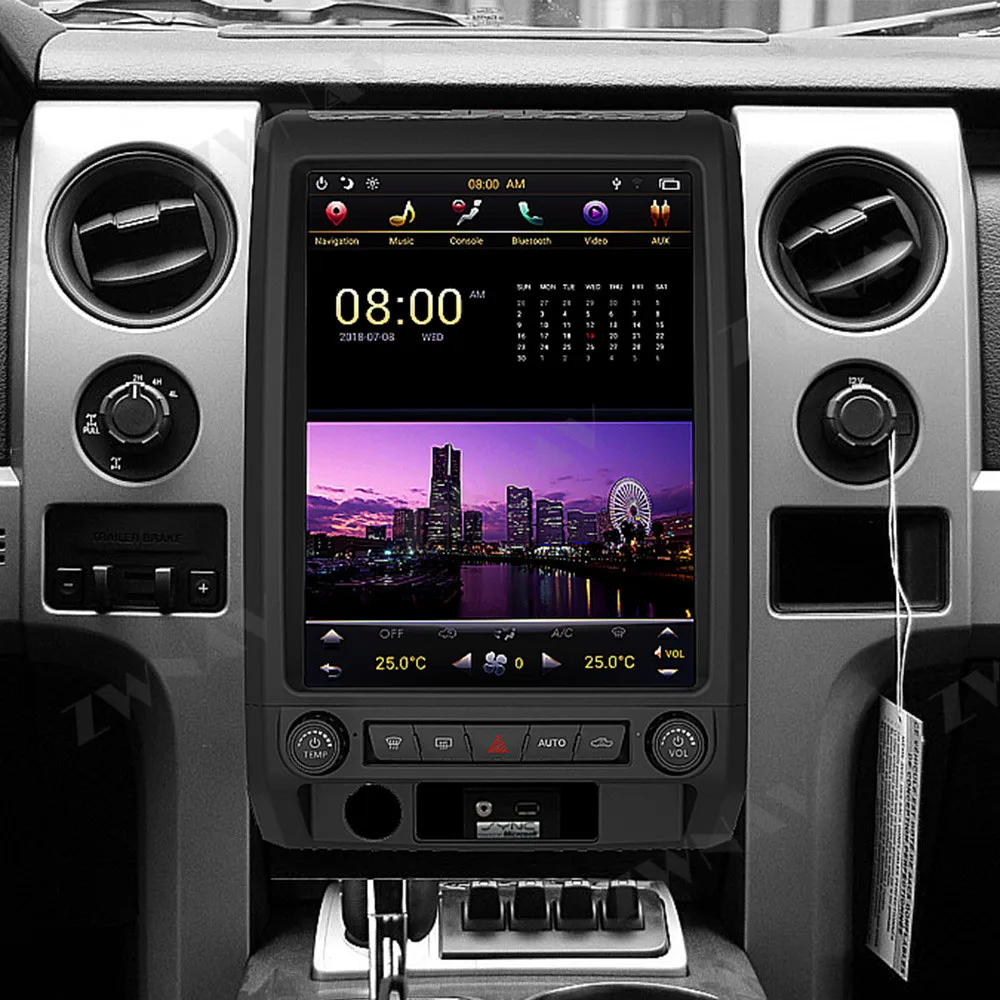 Android 9.0 Avto Multimedijski Sistem Za Ford F-150 F150 SVT Raptor 2009-Stereo Radio, GPS Navigacija Predvajalnik Glasbe