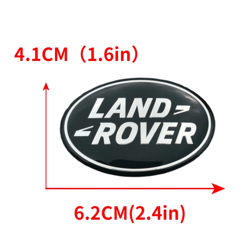Avto Volan Emblem Nalepke za Land Rover Logotip Range Rover Evoque L320 Modi Šport L322 Defender Freelander 1 Pribor