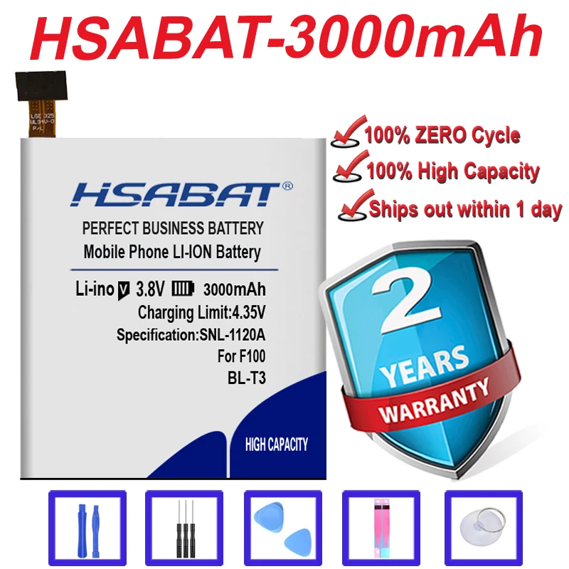 BL-T3 original HSABAT Top blagovne Znamke Novih Baterij za LG Optimus VU F100 F100L F100S F100K VS950 P895 Baterijo 3000mAh