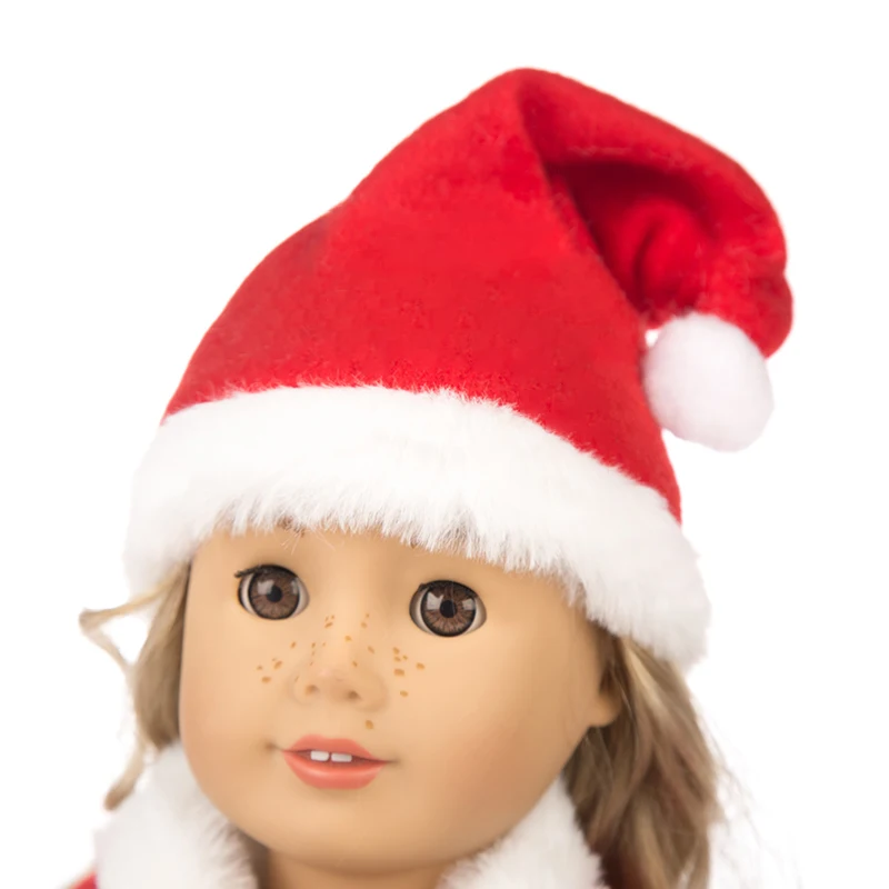 Božični set Primerni za American Dekle Lutka Obleko 18-palčna Lutka Božič Dekle Darilo(samo prodajajo oblačila)