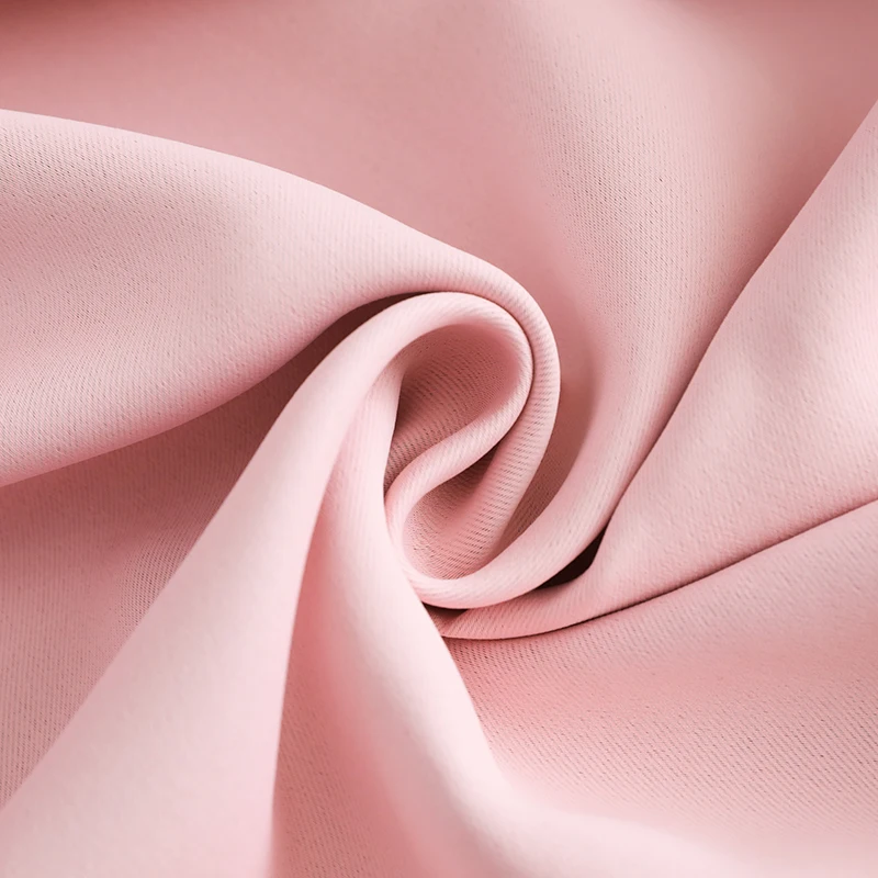 Chicity Dvojno plast roza Blackout Zavese Za dnevno sobo elegantno Princess Style bele Čipke zavesa za ženske po meri
