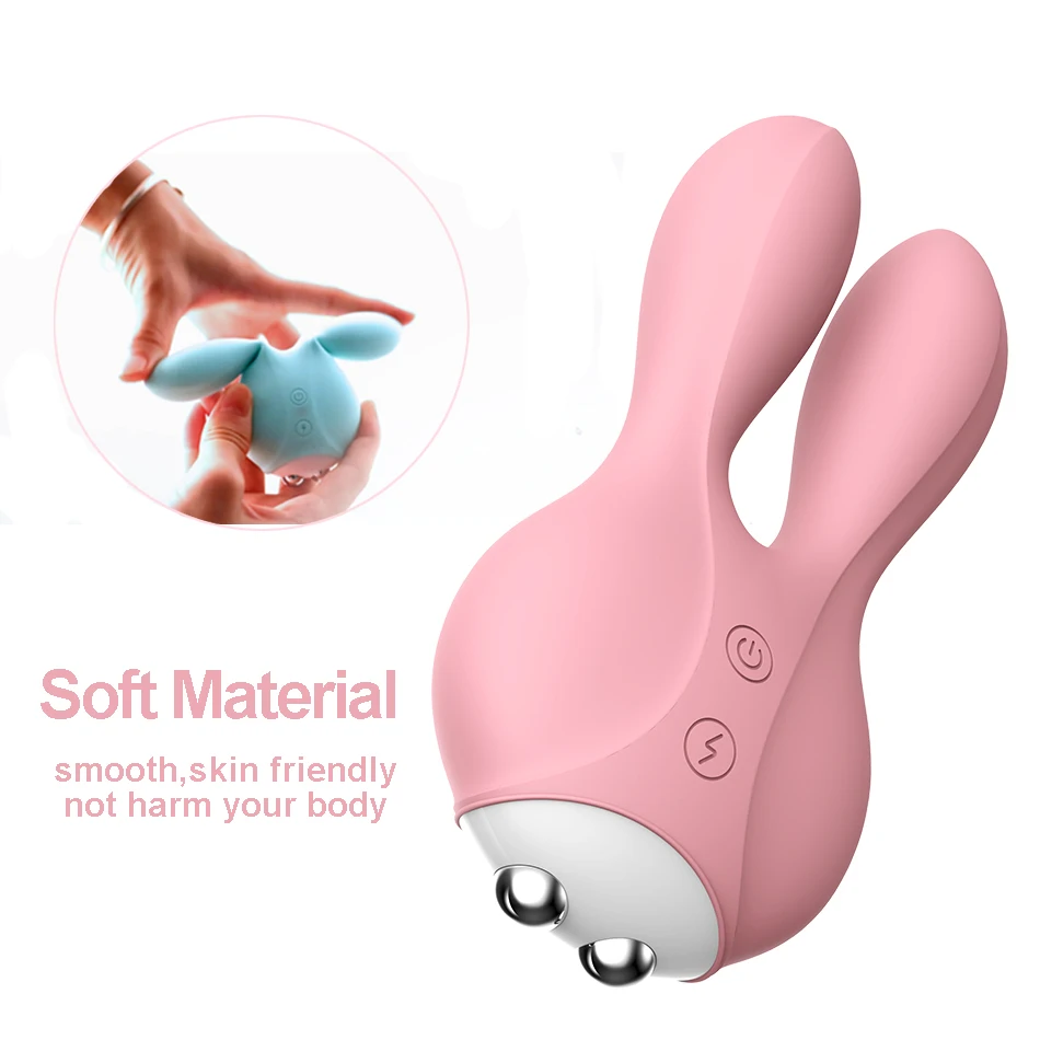Električni Šok Rabbit Vibrator za Klitoris Stimulator G-spot Vibracijsko Jajce Vagina Prsi Masaža Klitoris Vibrator Sex Igrače Za Ženske