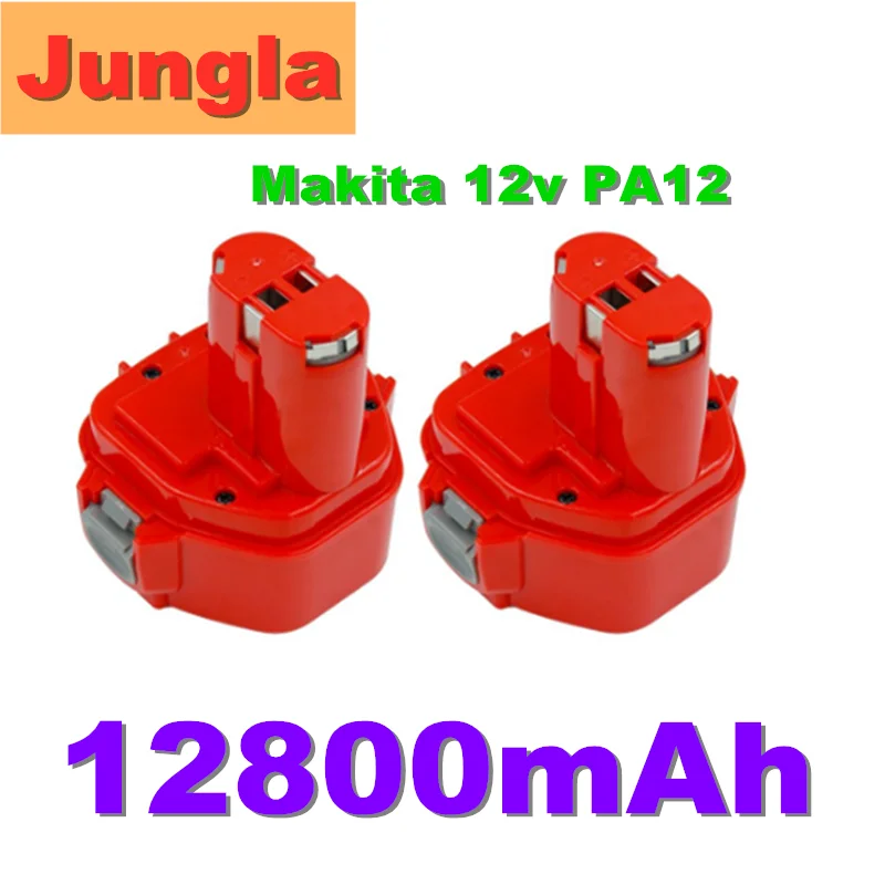 Električno Orodje Polnilna baterija 12V 12800mAh Ni-CD za Makita Vaje bateria 1220 1222 1233S PA12 1235B 638347-8-2 192681-5