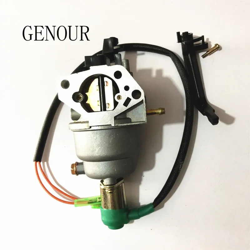 Generator uplinjač za GX340 gx390 188F 5kw 6.5 kw bencinskim motorjem, magnetni ventil,uplinjač za generator,Ročni Zaduši Ventil