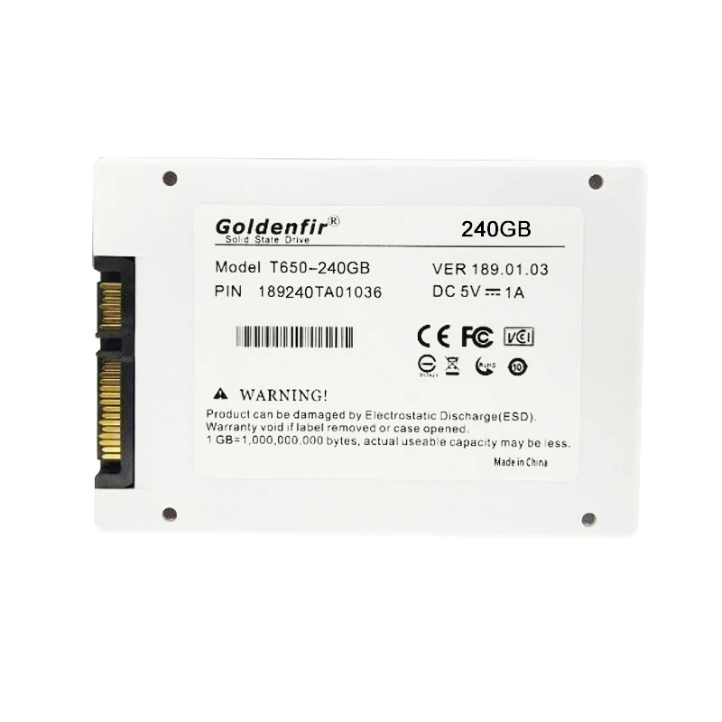 Goldenfir najnižja cena SSD prenosni trdi disk 120GB 240GB za namizni prenosni ssd trdi disk 240gb 120gb ssd pogon